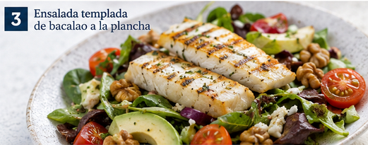 ensaladas con bacalao